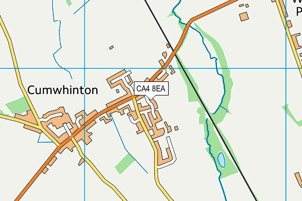 CA4 8EA map - OS VectorMap District (Ordnance Survey)