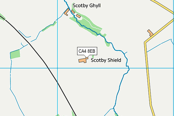 CA4 8EB map - OS VectorMap District (Ordnance Survey)