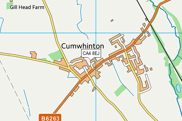 CA4 8EJ map - OS VectorMap District (Ordnance Survey)