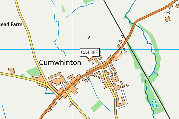 CA4 8FF map - OS VectorMap District (Ordnance Survey)