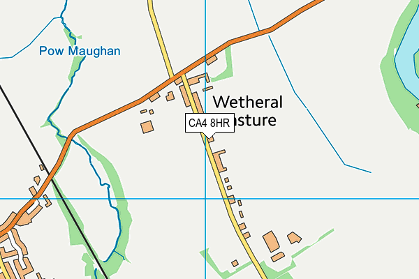 CA4 8HR map - OS VectorMap District (Ordnance Survey)