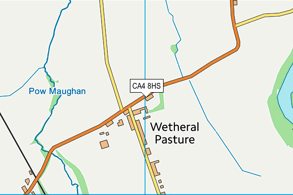 CA4 8HS map - OS VectorMap District (Ordnance Survey)