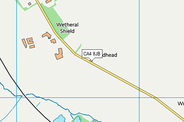 CA4 8JB map - OS VectorMap District (Ordnance Survey)