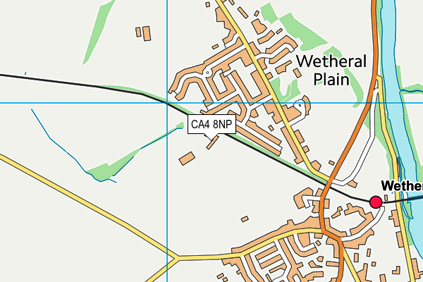 CA4 8NP map - OS VectorMap District (Ordnance Survey)