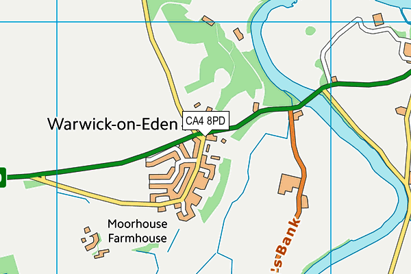 CA4 8PD map - OS VectorMap District (Ordnance Survey)