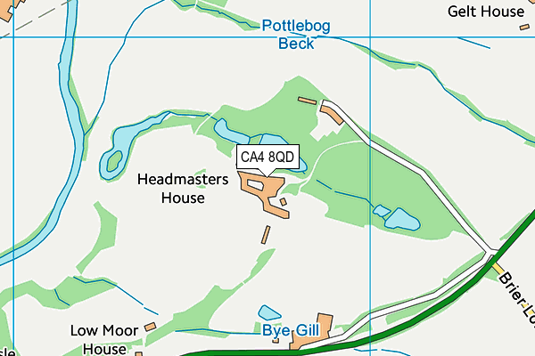 CA4 8QD map - OS VectorMap District (Ordnance Survey)