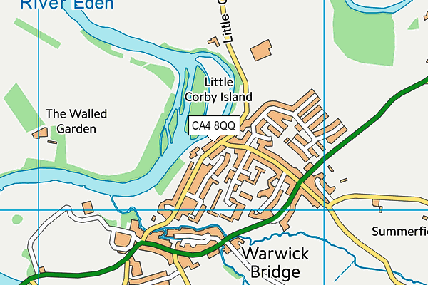 CA4 8QQ map - OS VectorMap District (Ordnance Survey)