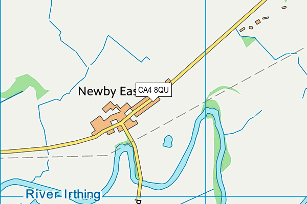 CA4 8QU map - OS VectorMap District (Ordnance Survey)