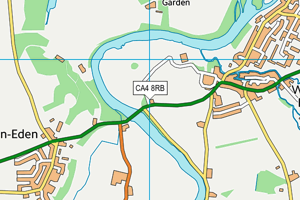 CA4 8RB map - OS VectorMap District (Ordnance Survey)