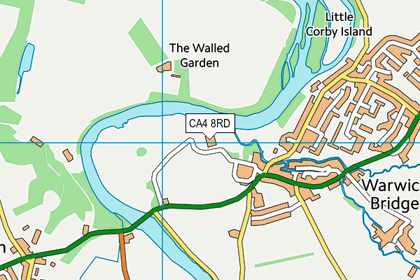 CA4 8RD map - OS VectorMap District (Ordnance Survey)