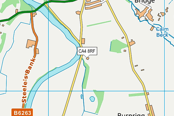 CA4 8RF map - OS VectorMap District (Ordnance Survey)