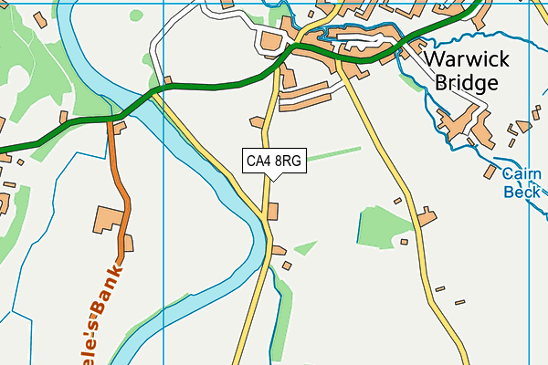 CA4 8RG map - OS VectorMap District (Ordnance Survey)