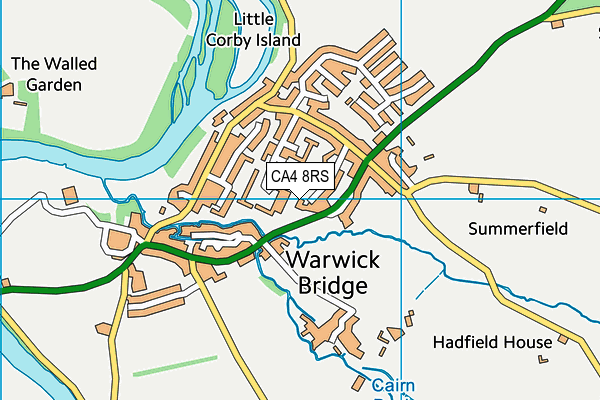 CA4 8RS map - OS VectorMap District (Ordnance Survey)