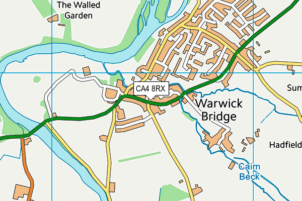 CA4 8RX map - OS VectorMap District (Ordnance Survey)