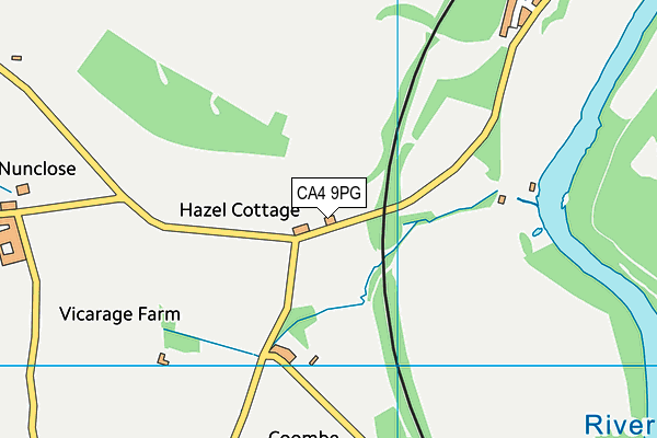 CA4 9PG map - OS VectorMap District (Ordnance Survey)