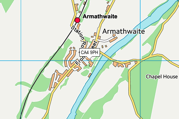 CA4 9PH map - OS VectorMap District (Ordnance Survey)