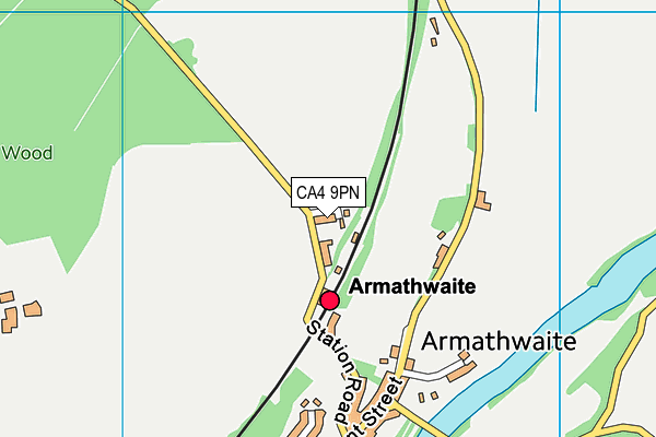 CA4 9PN map - OS VectorMap District (Ordnance Survey)