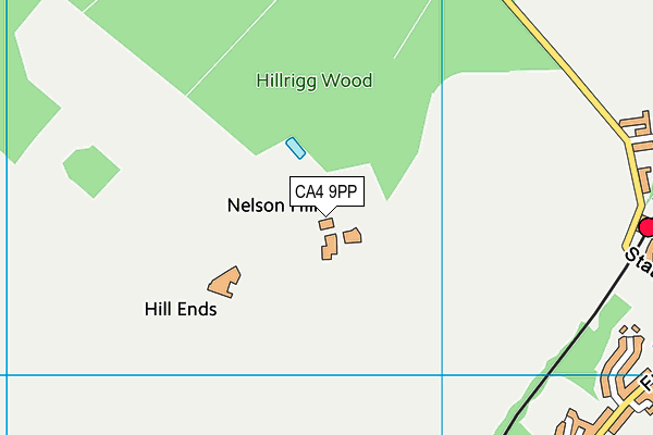 CA4 9PP map - OS VectorMap District (Ordnance Survey)