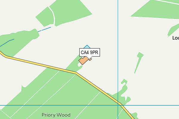 CA4 9PR map - OS VectorMap District (Ordnance Survey)