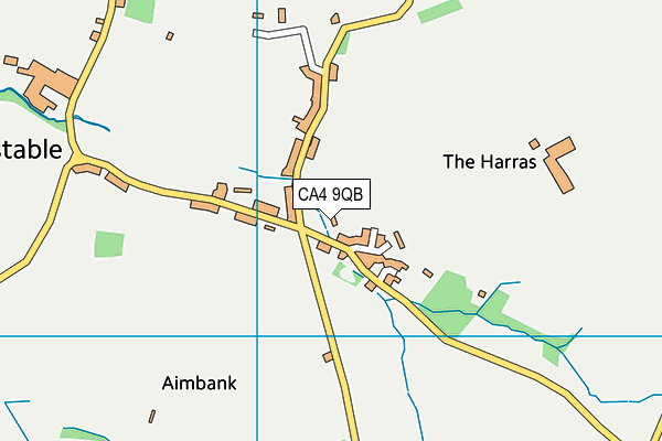 CA4 9QB map - OS VectorMap District (Ordnance Survey)