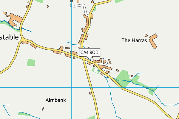 CA4 9QD map - OS VectorMap District (Ordnance Survey)