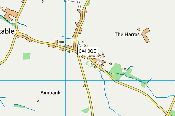 CA4 9QE map - OS VectorMap District (Ordnance Survey)