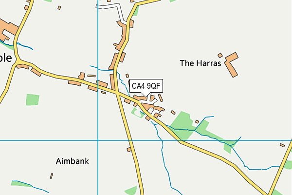 CA4 9QF map - OS VectorMap District (Ordnance Survey)