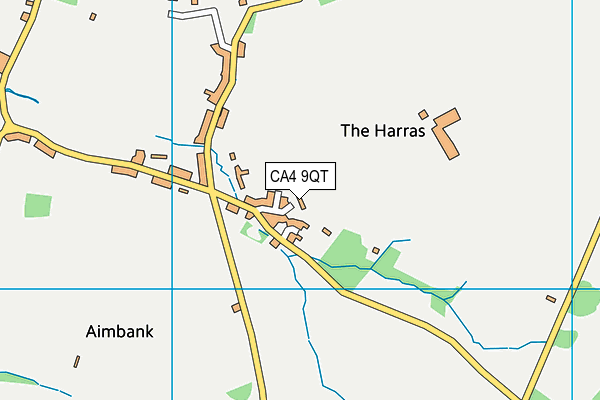 CA4 9QT map - OS VectorMap District (Ordnance Survey)
