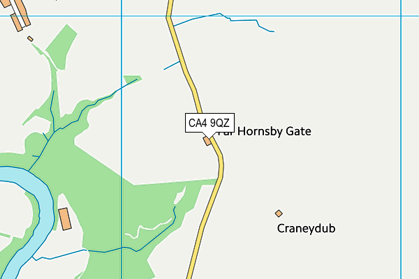 CA4 9QZ map - OS VectorMap District (Ordnance Survey)