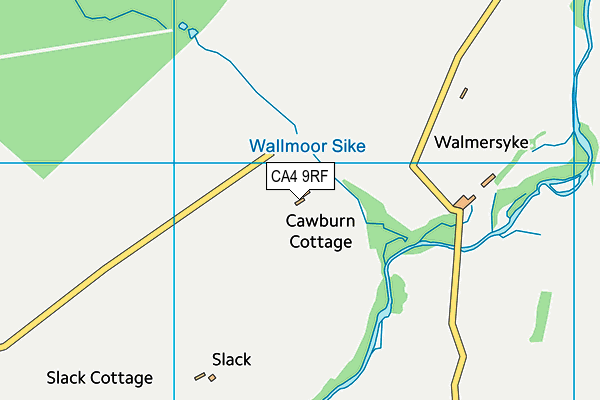 CA4 9RF map - OS VectorMap District (Ordnance Survey)