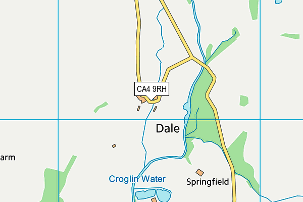 CA4 9RH map - OS VectorMap District (Ordnance Survey)