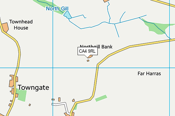 CA4 9RL map - OS VectorMap District (Ordnance Survey)