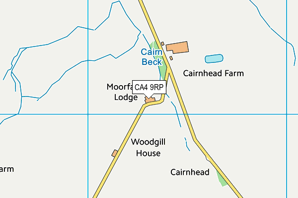 CA4 9RP map - OS VectorMap District (Ordnance Survey)