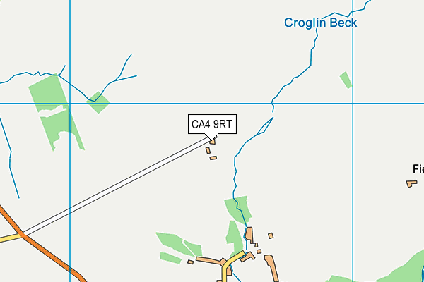 CA4 9RT map - OS VectorMap District (Ordnance Survey)