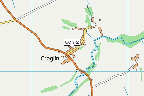 CA4 9RZ map - OS VectorMap District (Ordnance Survey)