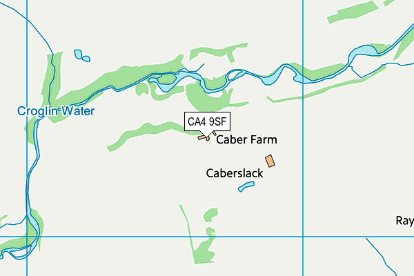 CA4 9SF map - OS VectorMap District (Ordnance Survey)