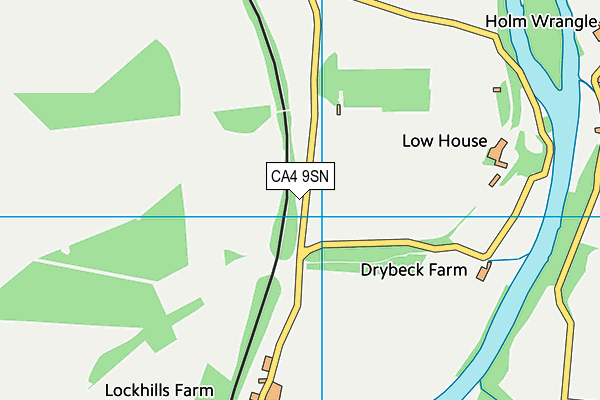 CA4 9SN map - OS VectorMap District (Ordnance Survey)