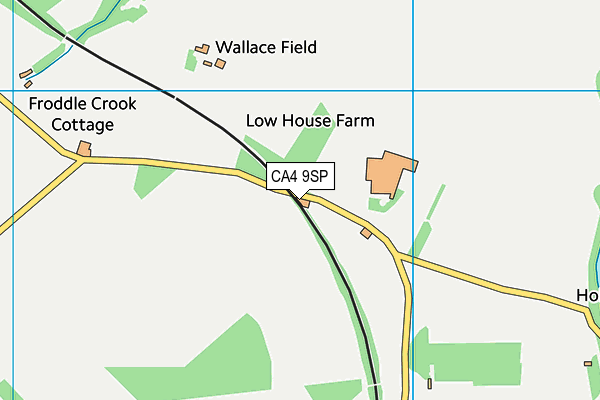 CA4 9SP map - OS VectorMap District (Ordnance Survey)