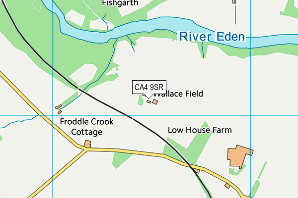 CA4 9SR map - OS VectorMap District (Ordnance Survey)