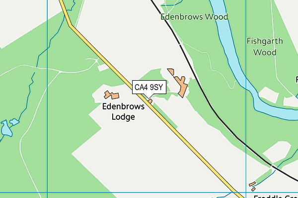 CA4 9SY map - OS VectorMap District (Ordnance Survey)