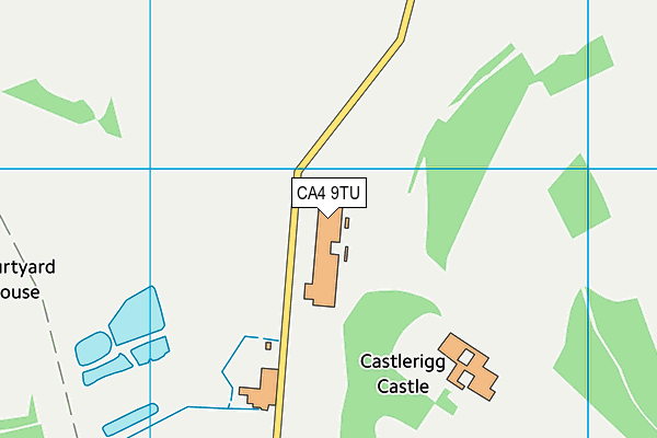 CA4 9TU map - OS VectorMap District (Ordnance Survey)