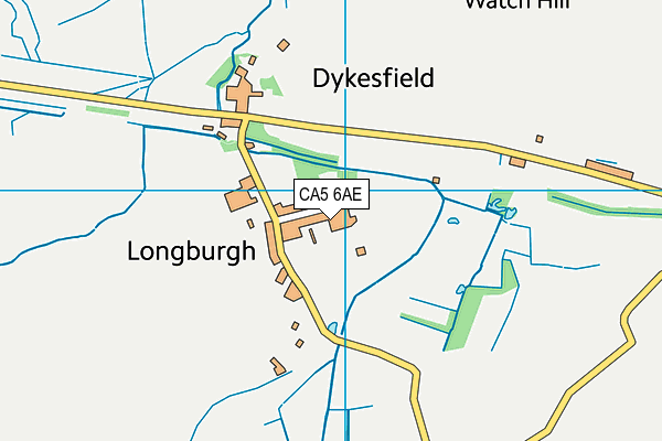 CA5 6AE map - OS VectorMap District (Ordnance Survey)