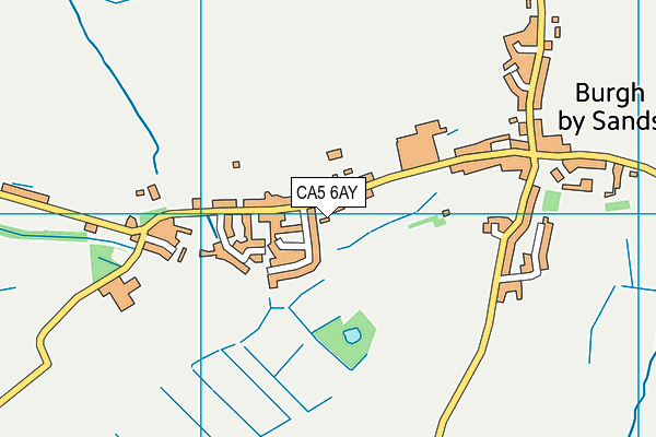 CA5 6AY map - OS VectorMap District (Ordnance Survey)