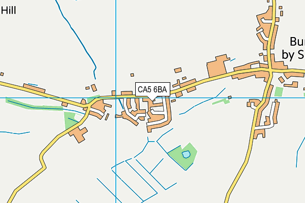 CA5 6BA map - OS VectorMap District (Ordnance Survey)