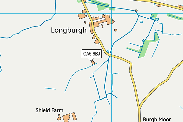 CA5 6BJ map - OS VectorMap District (Ordnance Survey)