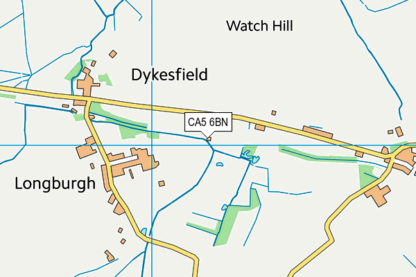 CA5 6BN map - OS VectorMap District (Ordnance Survey)