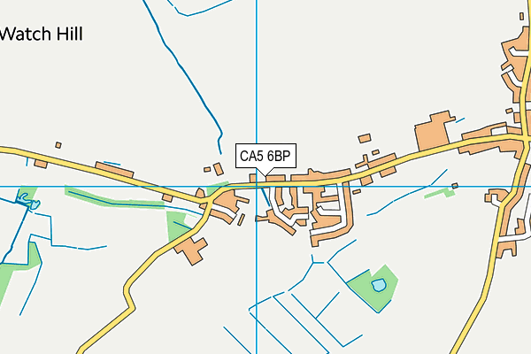 CA5 6BP map - OS VectorMap District (Ordnance Survey)