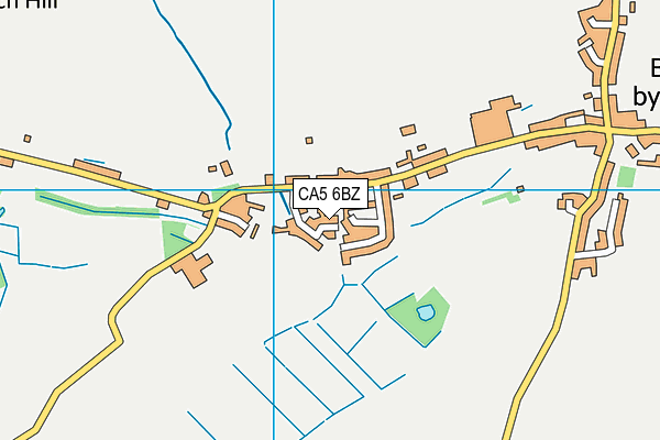 CA5 6BZ map - OS VectorMap District (Ordnance Survey)