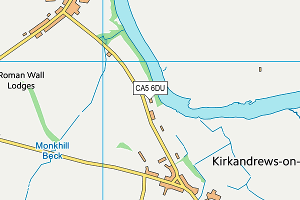 CA5 6DU map - OS VectorMap District (Ordnance Survey)