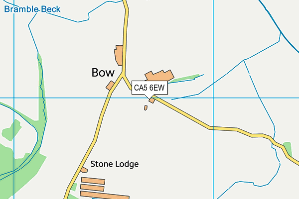 CA5 6EW map - OS VectorMap District (Ordnance Survey)